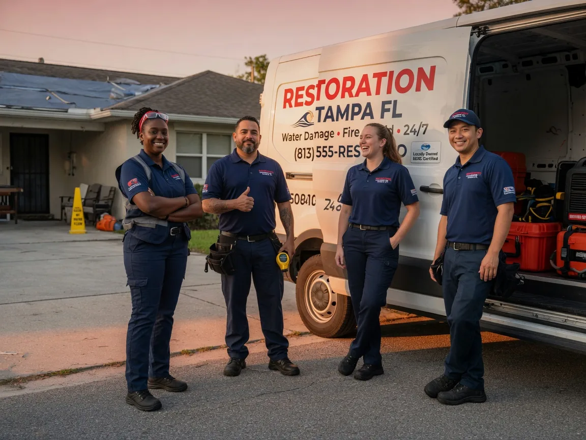 Water Damage Restoration company in Belle Haven, VA